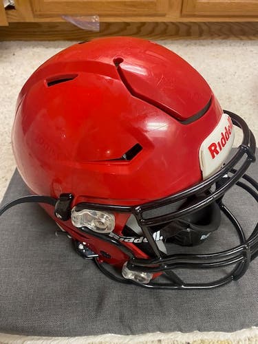 Used Medium Riddell SpeedFlex Red Helmet R41196 2021