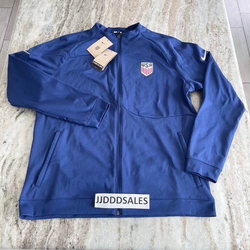 Nike USMNT Academy Pro Soccer Jacket USA National Team DH4752-421 Men’s XL