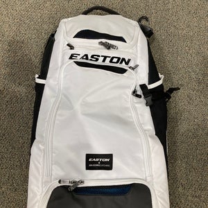 White Used Easton Jen Schro The Very Best Catcher's Rolling Bag