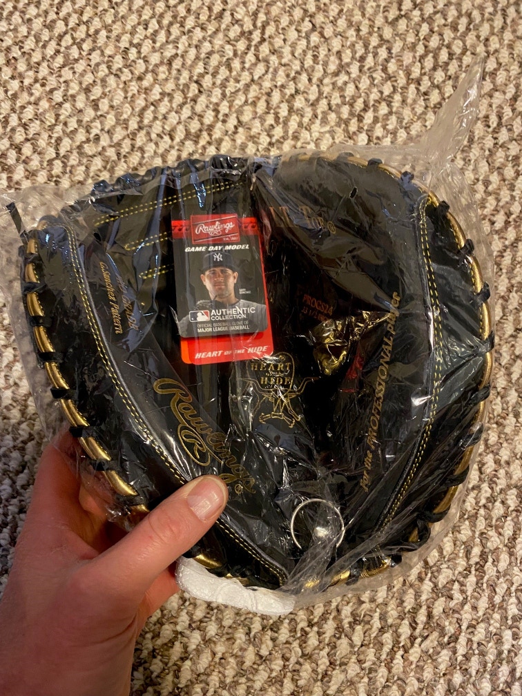 New Right Hand Throw Rawlings Catcher's Heart of the Hide Baseball Glove 33.5"