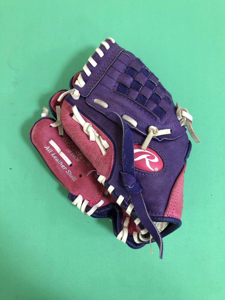 Used Rawlings Highlight Left-Hand Throw Infield Softball Glove (10")