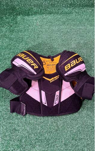 Bauer Supreme 150 Hockey Shoulder Pads Youth Small (S)
