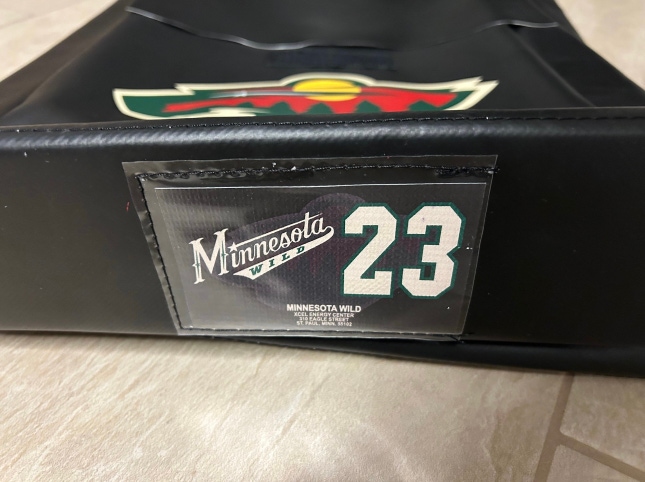 Marco Rossi Minnesota Wild Team Player Issued Skate Bag