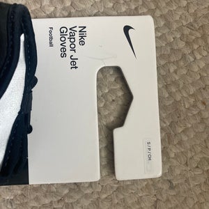 Black New Small Nike Vapor Jet Gloves