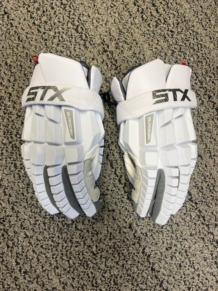 New  STX Large Surgeon RZR Lacrosse Gloves
