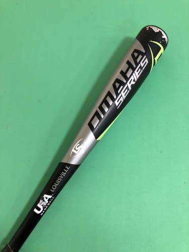 Used USABat Certified 2018 Louisville Slugger Omaha (28") Alloy Baseball Bat - 18 oz (-10)