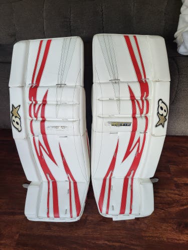 Used 33" Brian's Gnetik Pro Goalie Leg Pads
