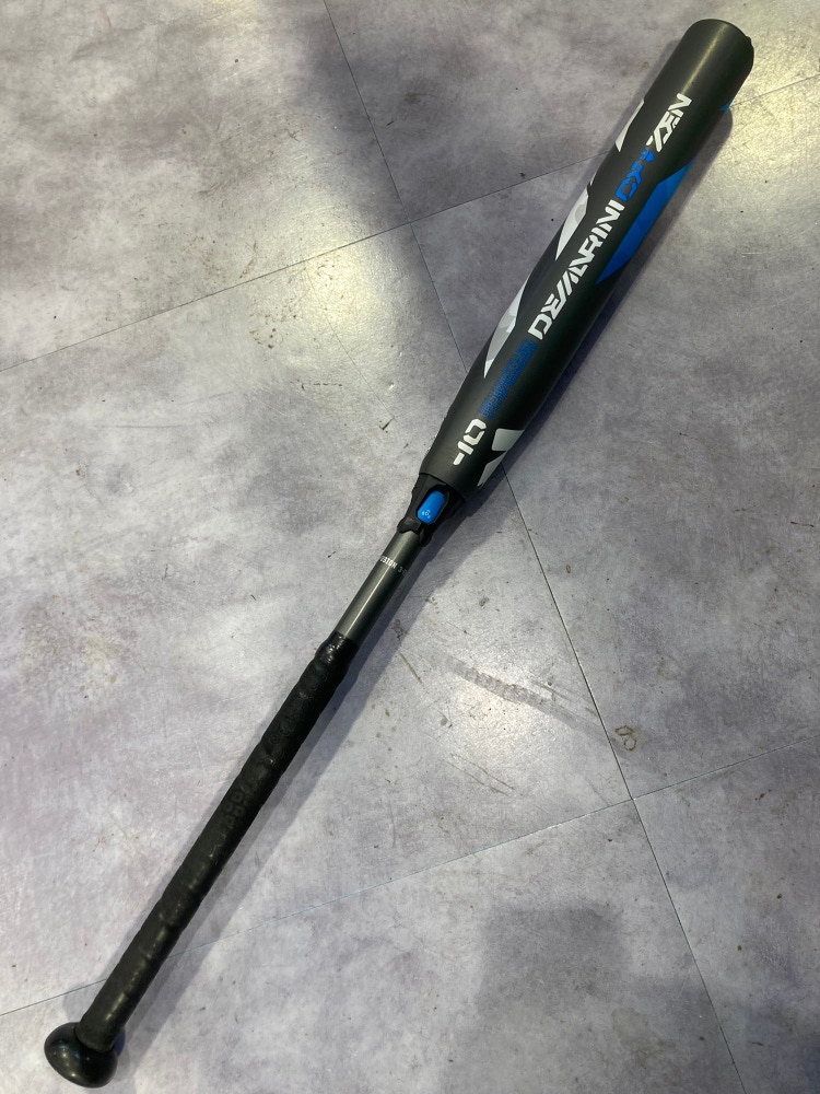 Blue Used 2019 DeMarini CF Zen Composite Bat (-10) 22 oz 32"