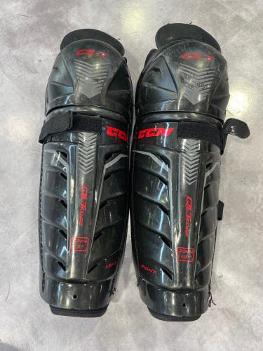 Senior Used CCM QLT Edge Shin Pads 13"