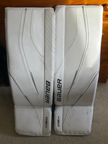 36"+1 Bauer  Gsx Goalie Leg Pads(2023 Model).