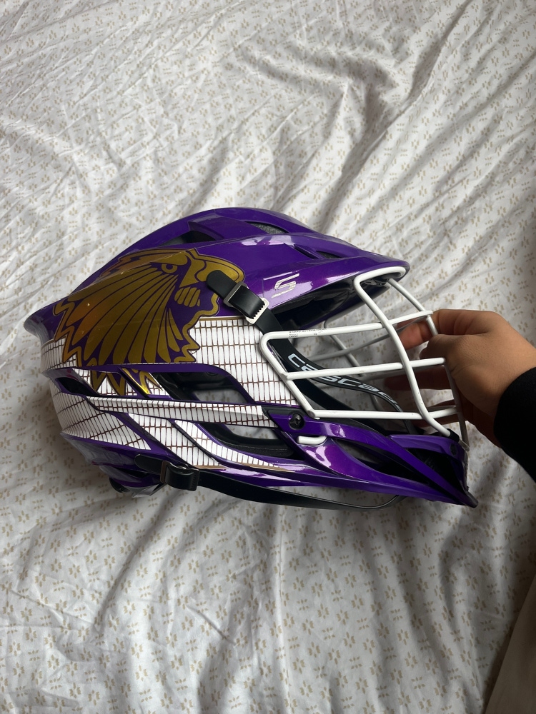 SIGNED HAUDENOSANEE nationals lacrosse S cascade helmet