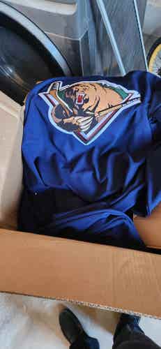 New XXL Dark Navy Utah Grizzlies Practice Jersey