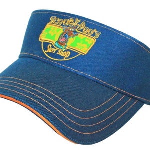 Scooby-Doo Surf Shop Sun Visor Cap - Youth 8/20 or fits Adult Small / Medium Hat 2002