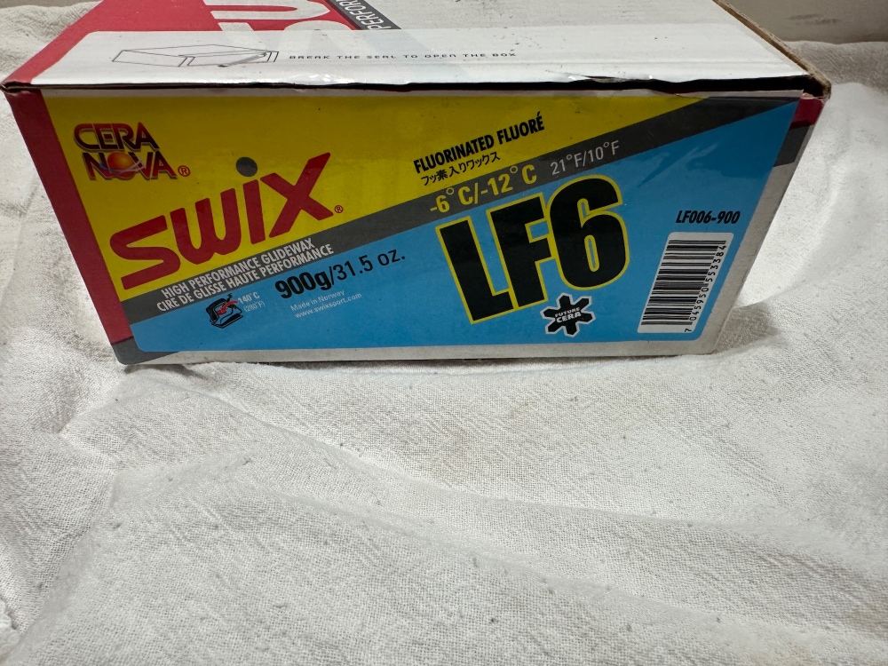 Swix LF 6 Race Wax: Used
