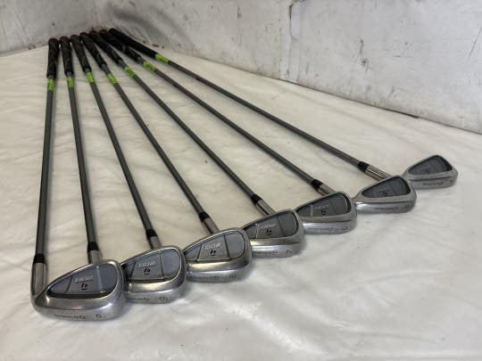 Used Taylormade 200 4i-pw Lite Flex Graphite Shaft Golf Iron Set Irons