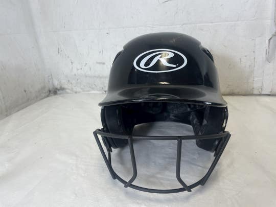 Used Rawlings R16s Sr 6 7 8-7 5 8 Fastpitch Softball Batting Helmet W Cage - Excellent