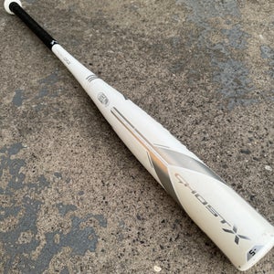 2018 Easton Ghost X Whiteout 31/26 (-5) USSSA Baseball Bat - PG LEGAL!