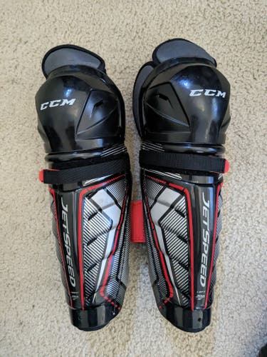 Junior CCM 12" Jetspeed Shin Pads Excellent condition