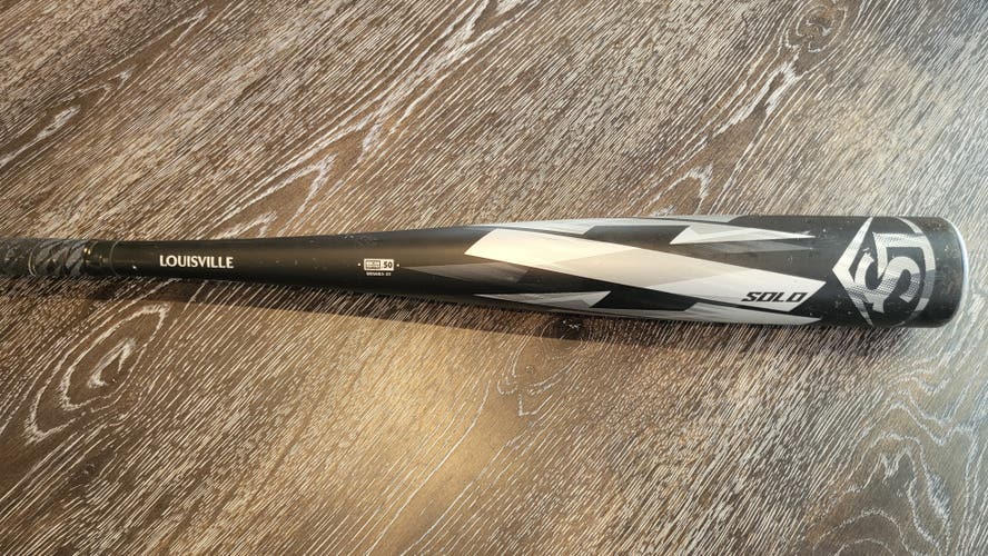 Used BBCOR Certified 2022 Louisville Slugger Alloy Solo Bat (-3) 27 oz 30"
