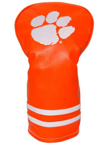 Team Golf Vintage Single Driver Headcover (Clemson) Fits Oversized NEW