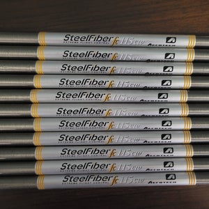 Used Men's Steelfiber fc 115cw Shaft Stiff Flex Graphite Shaft
