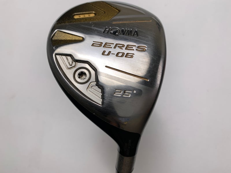 Honma U-06 3-Star 5 Hybrid 25* ARMRQ X 3 Star 47g Regular Graphite Mens RH