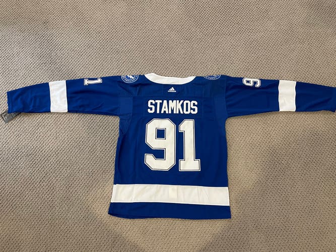 Steven Stamkos Tampa Bay Lightning home jersey size 50/ medium with SCF patch