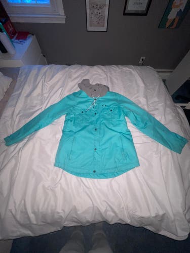 Blue Used Large Oakley Jacket