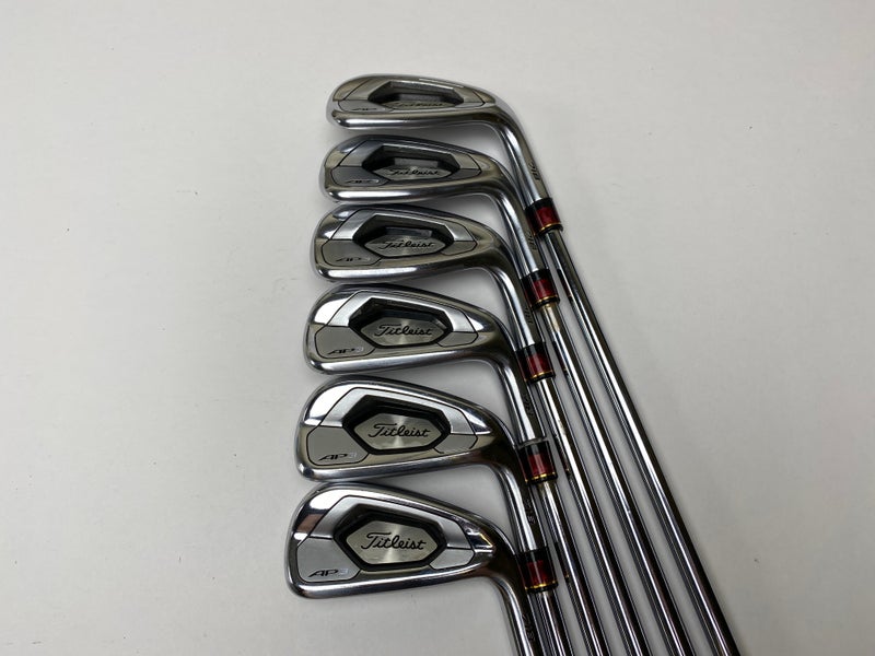 Titleist 718 AP3 Iron Set 5-PW Precision Rifle 5.0 Flighted Senior Steel +1'' RH