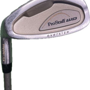 LH Ladies Wilson Pro Staff WD Oversize 7 Iron Graphite Shaft 36”L New Grip!