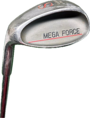 LH Mega Force Sand Wedge True Temper Wedge Flex Steel Shaft 35.5” L