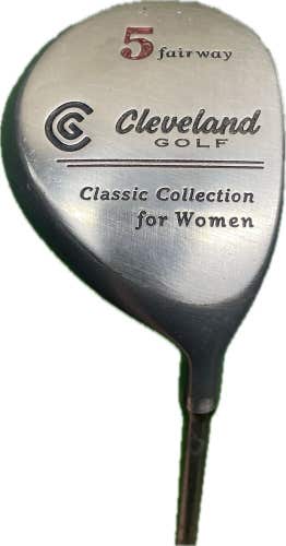 Cleveland Golf Classic Collection For Women 5 Wood Graphite Shaft RH 41.5”L