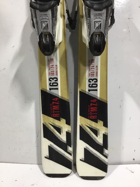 163 Volkl RTM 7.4 skis | SidelineSwap | Buy and Sell on