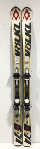 163 Volkl RTM 7.4 skis | SidelineSwap | Buy and Sell on