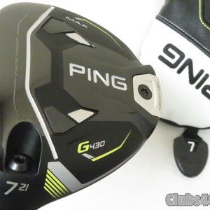 PING G430 MAX High Launch HL Fairway 21° 7 Wood Alta Quick 45 SENIOR +Cover LEFT