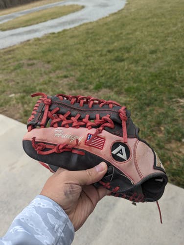 Used Left Hand Throw Akadema Infield Baseball Glove 12"