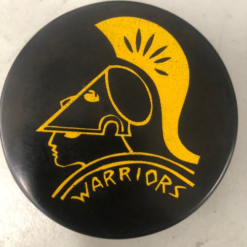 Waterloo Warriors 73-78 vintage puck