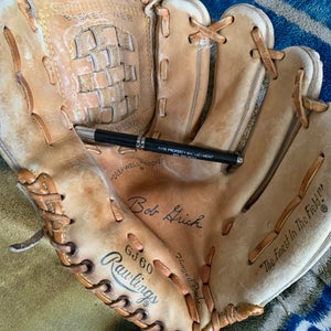 Used Rawlings GJ60 Hinged Pad Baseball Glove