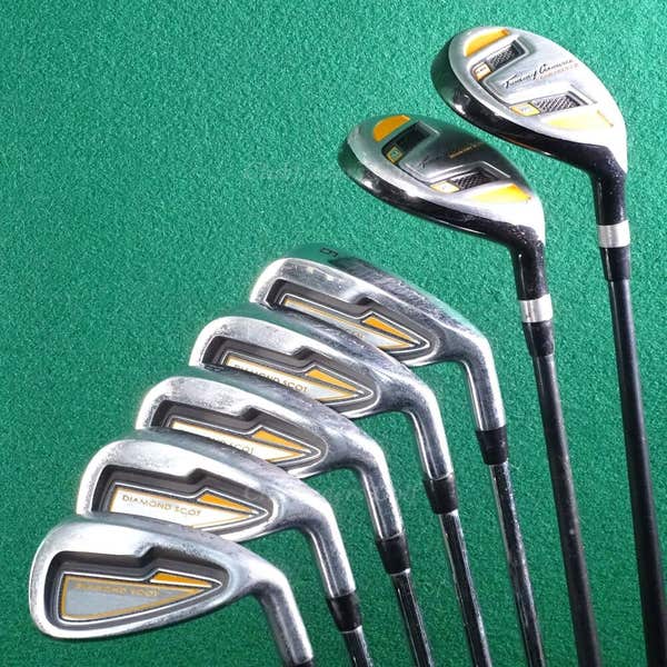 Tommy Armour Diamond Scot 1, 3 Woods & 4-5h6 6-PW Irons Club Set