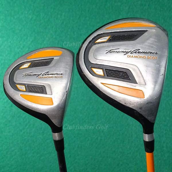 Tommy Armour Diamond Scot 1, 3 Woods & 4-5h6 6-PW Irons Club Set