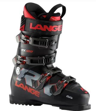 Men's New Lange Rx 100 LV Ski Boots Medium Flex