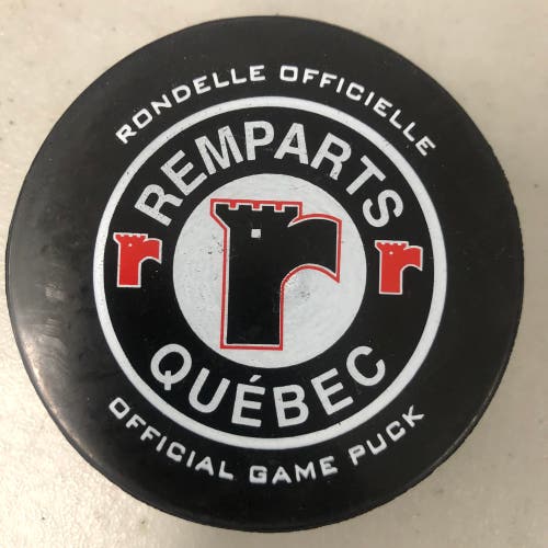 Quebec Remparts puck