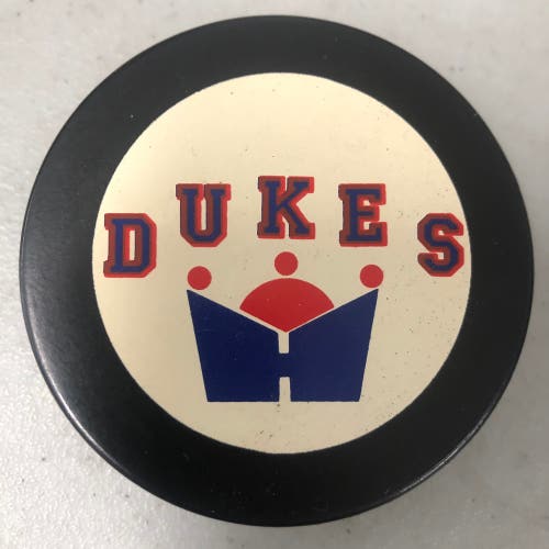 Hamilton Dukes OHL Official Game Puck MINT CONDITION
