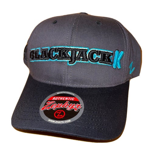 Blackjack Snapback Hat Cards Poker Texas Hold Em Gambling Cap Zephyr NEW