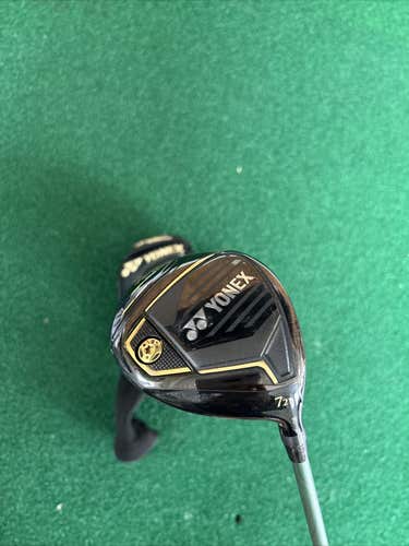 Yonex Royal EZone 7 Wood 21 Even Flow 5.5R 65G Shaft Used Cover
