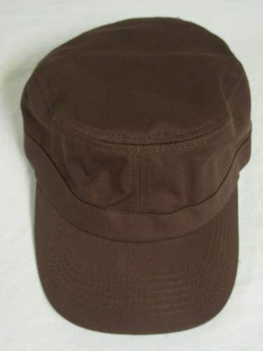 Military Style Golf Hat (Brown) Blank Ranger Cap NEW