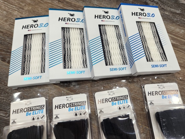 4 x ECD Hero 3.0 Mesh Lot Full Kit Semi Soft ANY COLOR STRINGING