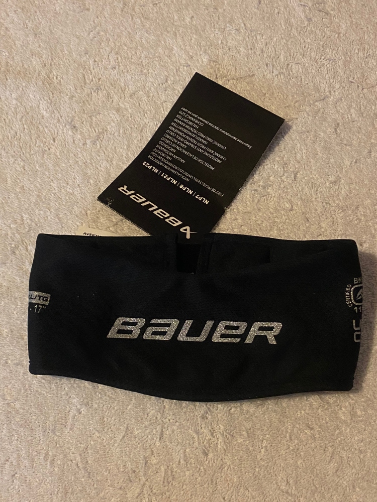 Bauer Hockey Neck Guard Senior Large / XL New