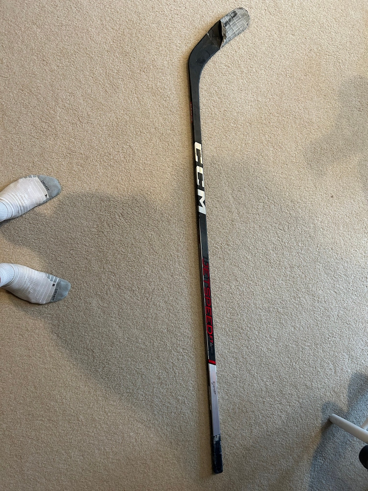 Broken Senior Right Handed P90TM Pro Stock Jetspeed FT6 Pro Hockey Stick