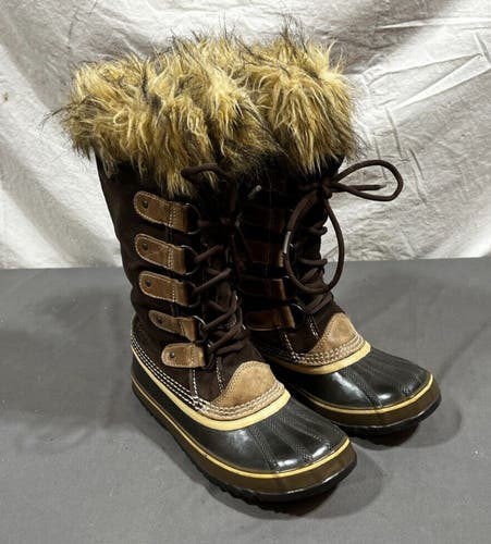 Sorel NL1540 Joan of Arctic Tall Waterproof Insulated Snow Boots US 7 EU 38-2/3